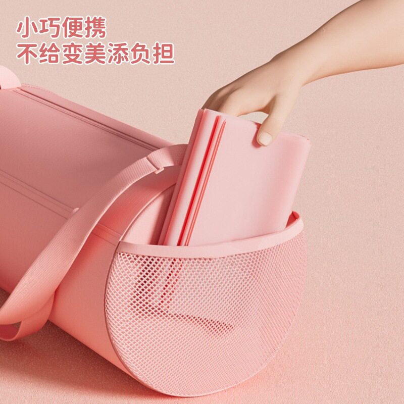 女子开肩拉力带弹力练背美背腿部