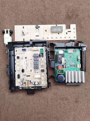 适用于倍科滚筒洗衣机WDW8512主板WDW8512S电脑驱动板门锁变频板