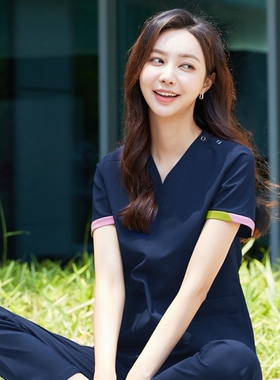 GOOD.U韩国优医服进口STAR101手术服刷手服口腔整形美容工作服装