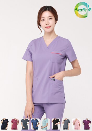 韩国进口手术服护士服口腔美容院