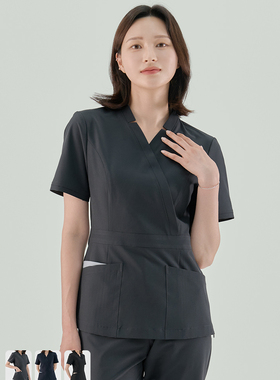 韩国优医服进口Yulia护士服套装口腔医美整形前台服导诊服女