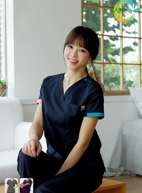 GOOD.U韩国优医服进口ST254手术服刷手衣口腔整形美容医院医生服