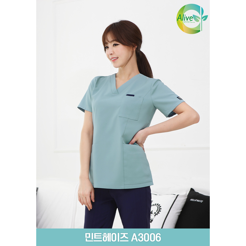 韩国进口手术服医生前台护士服女