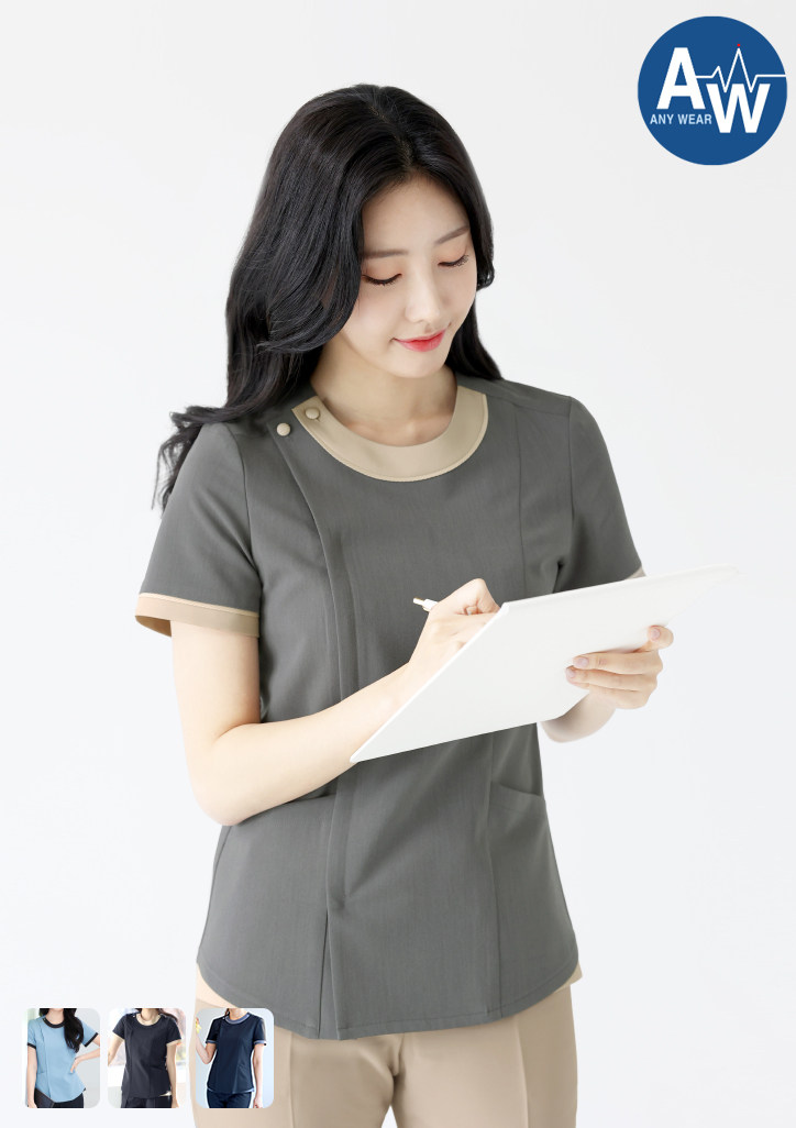 韩国进口医生护士服白大褂前台导诊服刷手洗手服口腔整形美容医院