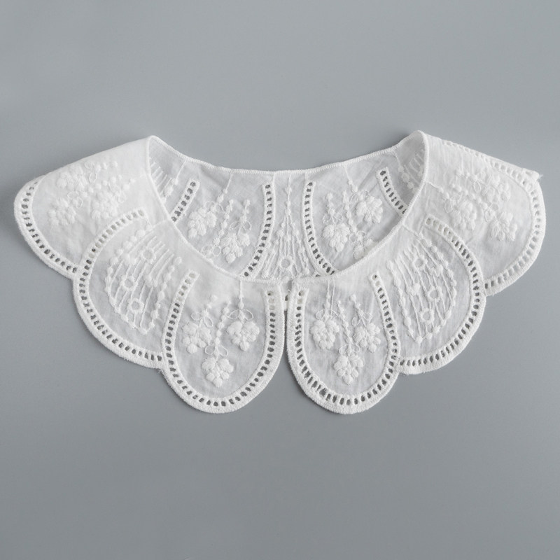 diy手工纯棉假领子女儿童服装花边辅料蕾丝童装衣领毛衣装饰领韩