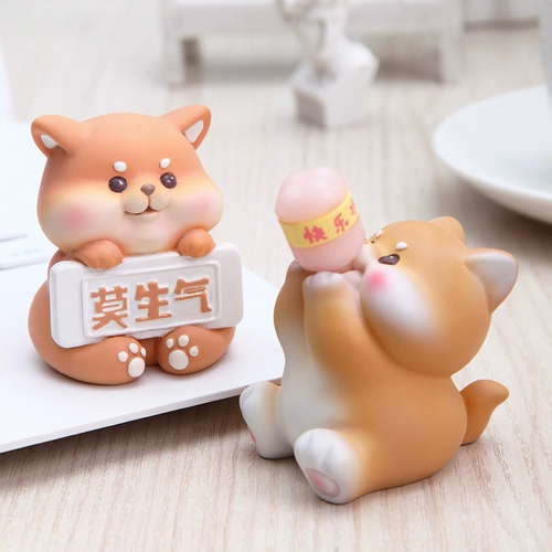 Мо Шенги свинья эмоциональный контроль стабильный настольный качание офисное отделение компьютера Японское объявление и создание подарков