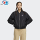 女子百搭保暖运动休闲夹克棉服 三叶草 HY7278 阿迪达斯 Adidas