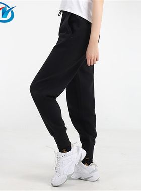 Nike/耐克 Sportswear 女子跑步训练休闲束脚运动长裤 CW4293-010