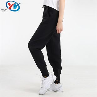 Nike/耐克 Sportswear 女子跑步训练休闲束脚运动长裤 CW4293-010