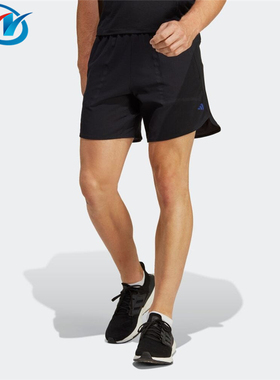 Adidas/阿迪达斯 HIIT Shorts 男子训练健身透气运动短裤 HS7451