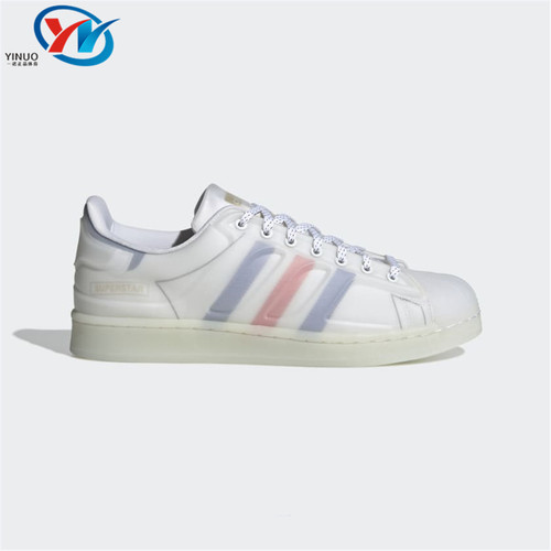 Adidas三叶草男女同款低帮板鞋