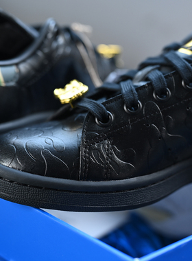 Adidas阿迪达斯三叶草BAPE x Stan Smith男女复古休闲板鞋 IG1116