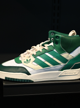 Adidas/阿迪达斯 三叶草 Drop Step 男子高帮耐磨休闲板鞋 IE1904