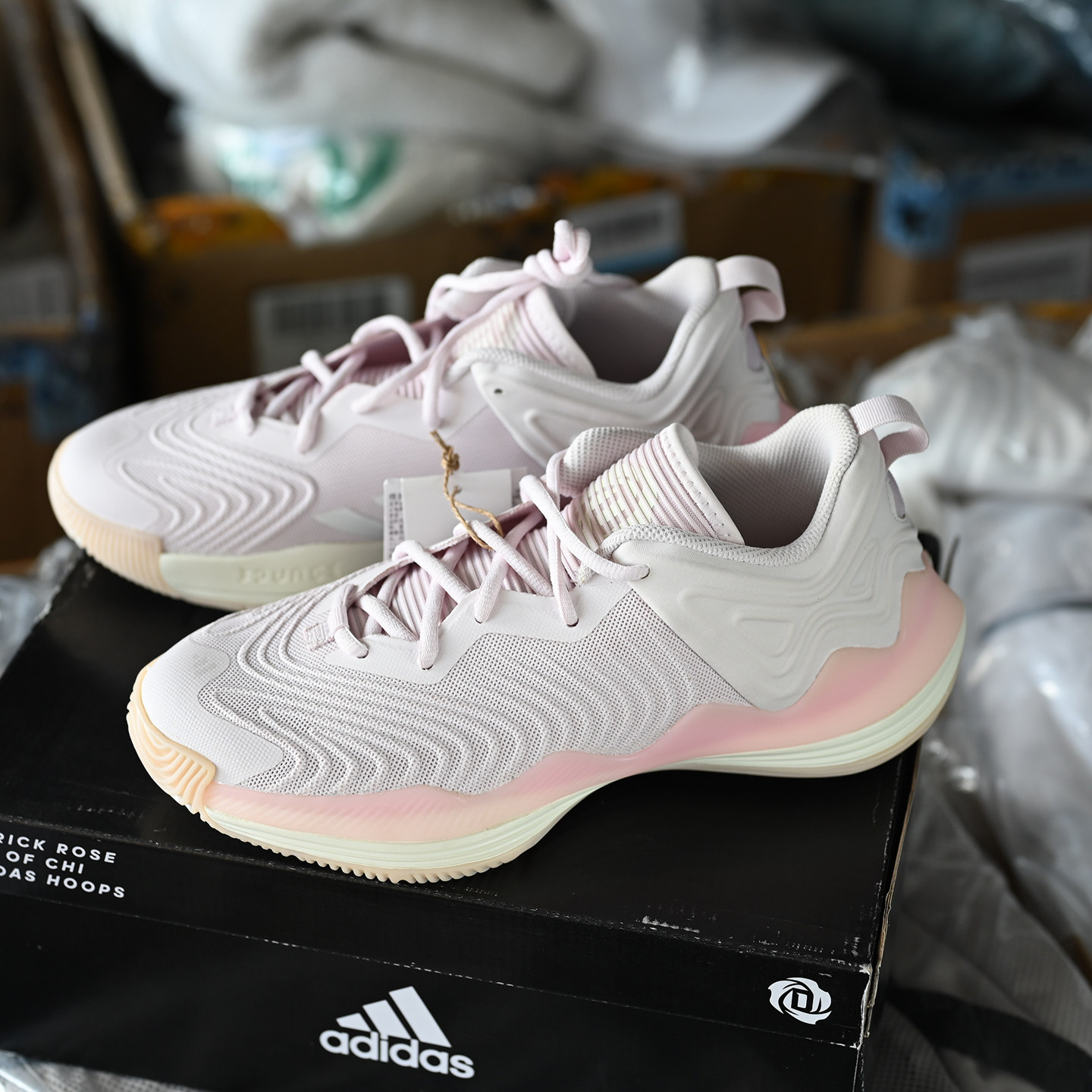 Adidas/阿迪达斯 D Rose Son 罗斯 男子减震耐磨实战篮球鞋IG5560