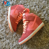 瑕疵清仓特价 644877 Nike Dunk 女子高帮运动板鞋 602 38码