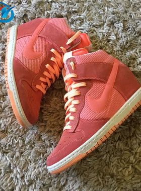 【瑕疵清仓特价】Nike Dunk 女子高帮运动板鞋 644877-602 38码