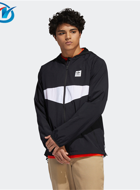 Adidas阿迪达斯三叶草男子运动休闲夹克外套GN3559 FH8187 DY4186