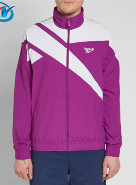 Reebok/锐步LF Vector Tracktop 男子复古休闲运动夹克外套EC5782