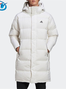 Adidas/阿迪达斯 Puffy Long Co 男子保暖运动连帽羽绒服 GF0073