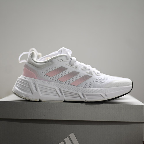 阿迪达斯女子缓震透气运动跑步鞋