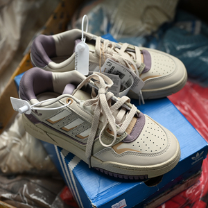 Adidas阿迪达斯三叶草DROP STEP女子复古防滑耐磨运动板鞋 IG4337