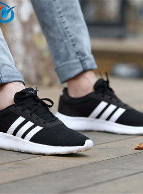 Adidas阿迪达斯NEO男女鞋LITE RACER运动网面跑步鞋FW8979 36码