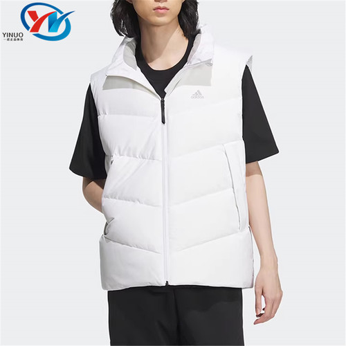 阿迪达斯男子保暖防风羽绒马甲