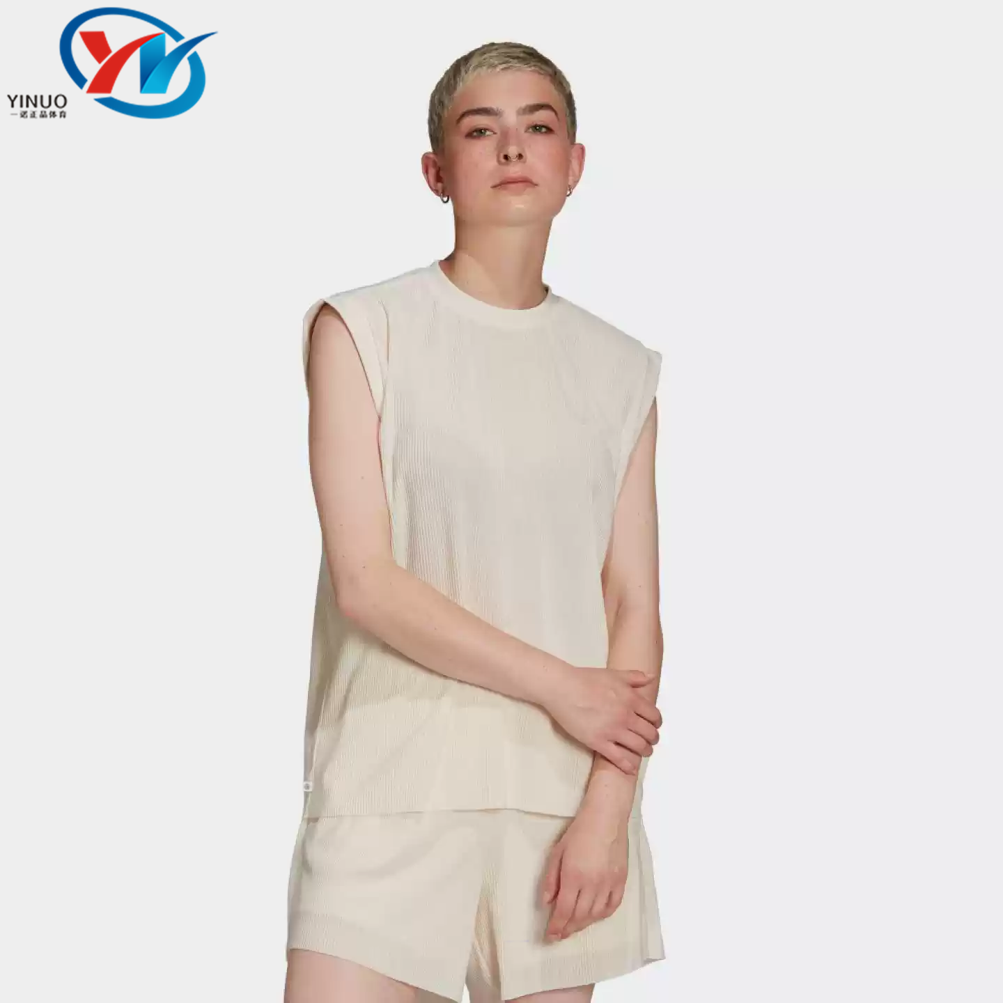 Adidas/阿迪达斯三叶草女子居家宽松休闲背心无袖T恤 HE4955 4956,运动服/休闲服装,运动T恤,淘宝优惠券,粉丝福利购,淘宝优惠卷