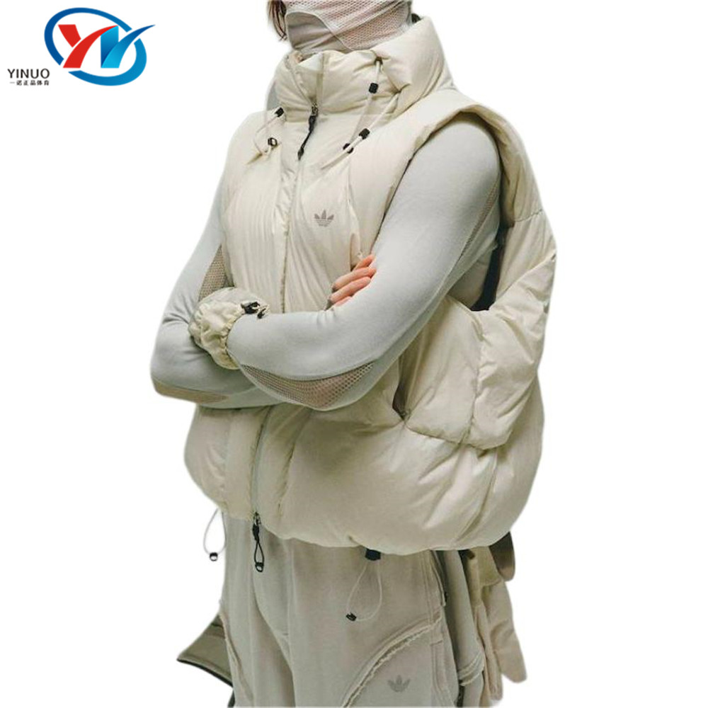 阿迪达斯三叶草男女羽绒马甲