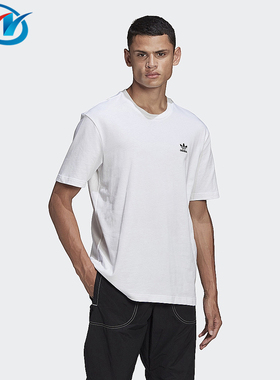 Adidas/阿迪达斯 三叶草 男子运动休闲舒适圆领短袖T恤 GN3453