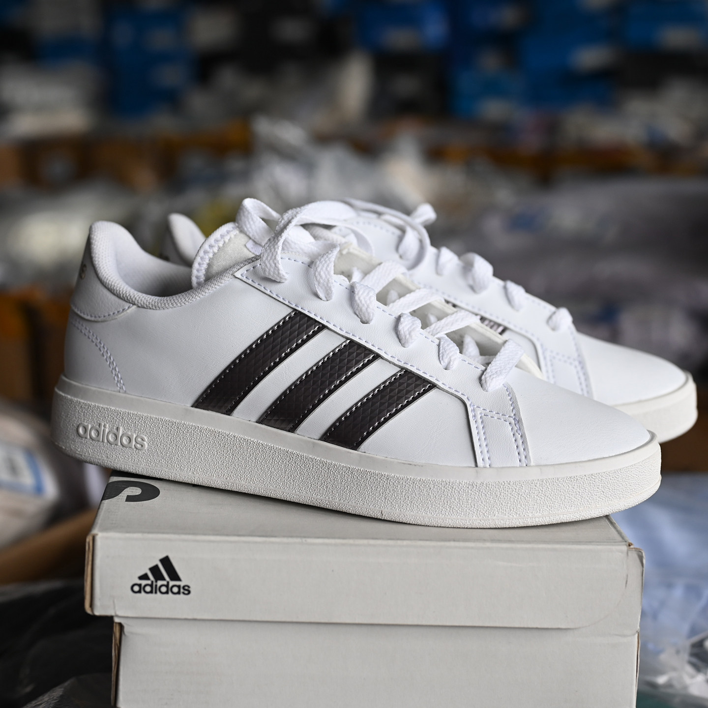 Adidas/阿迪达斯 Grand Court 女子防滑轻便耐磨运动板鞋 HR0248,运动鞋new,板鞋,淘宝优惠券,粉丝福利购,淘宝优惠卷