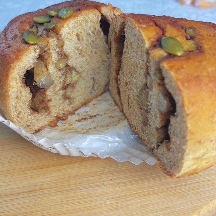 板栗肉桂卷120g/315大卡 手作面包营养早餐代餐全麦软欧包,零食/坚果/特产,欧式面包,淘宝优惠券,粉丝福利购,淘宝优惠卷