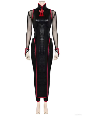 游戏Endless Isle街头霸王6A.K.i阿鬼拳皇性感动漫cosplay服旗袍