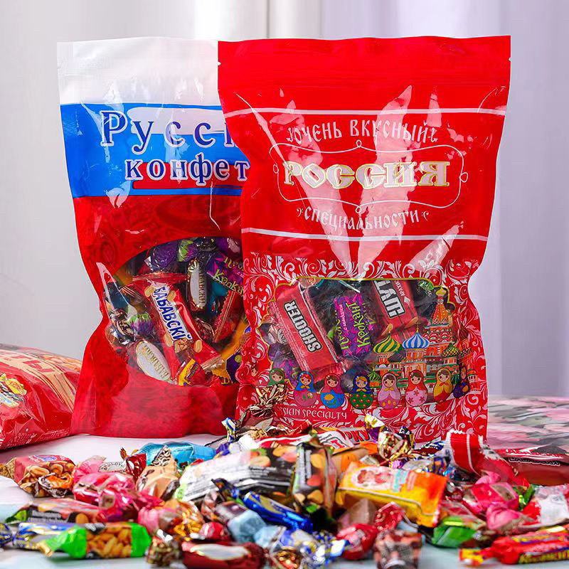 俄罗斯风味混合巧克力糖果喜糖年货散装休闲零食糖果,零食/坚果/特产,混合巧克力,淘宝优惠券,粉丝福利购,淘宝优惠卷