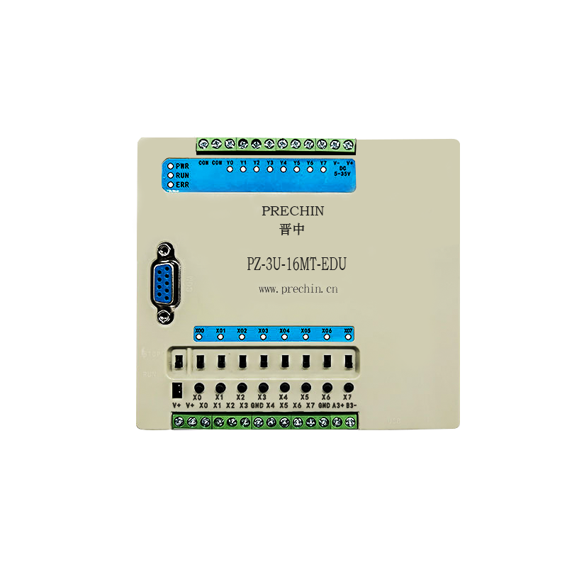 普中PLC学习机测试台调试工具编程工控板 PZ-3U-485ADP 通用三菱