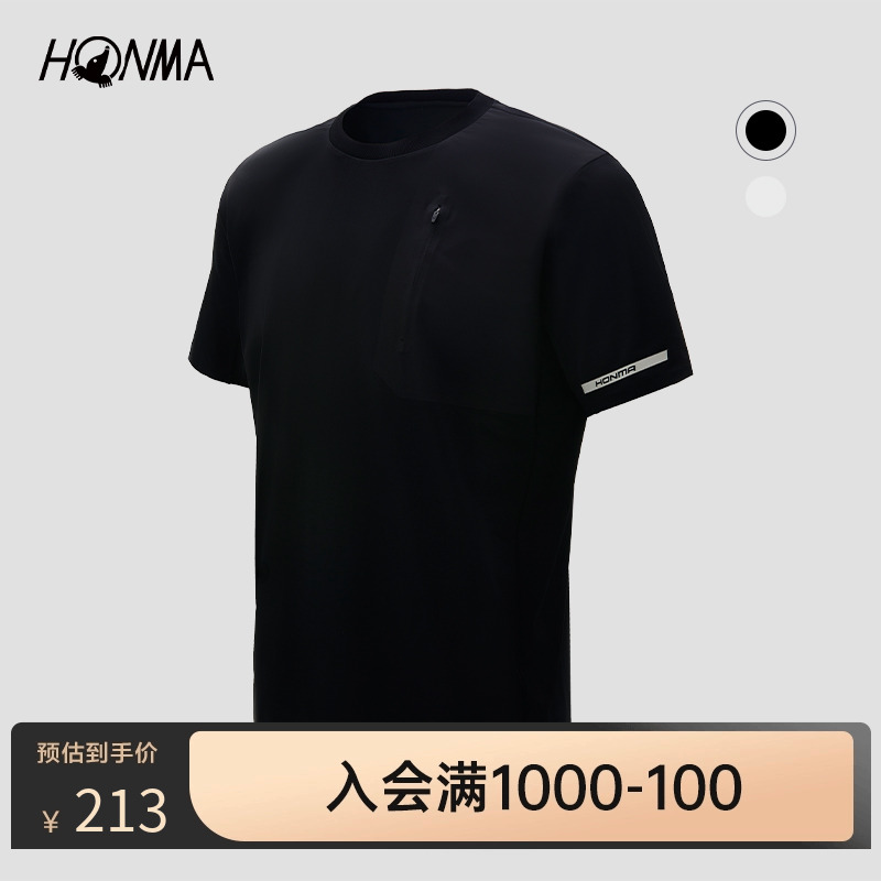 HONMA2023短袖男新款T恤
