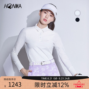 polo衫 女士新款 专业高尔夫 运动休闲舒适百搭 HONMA2025夏季