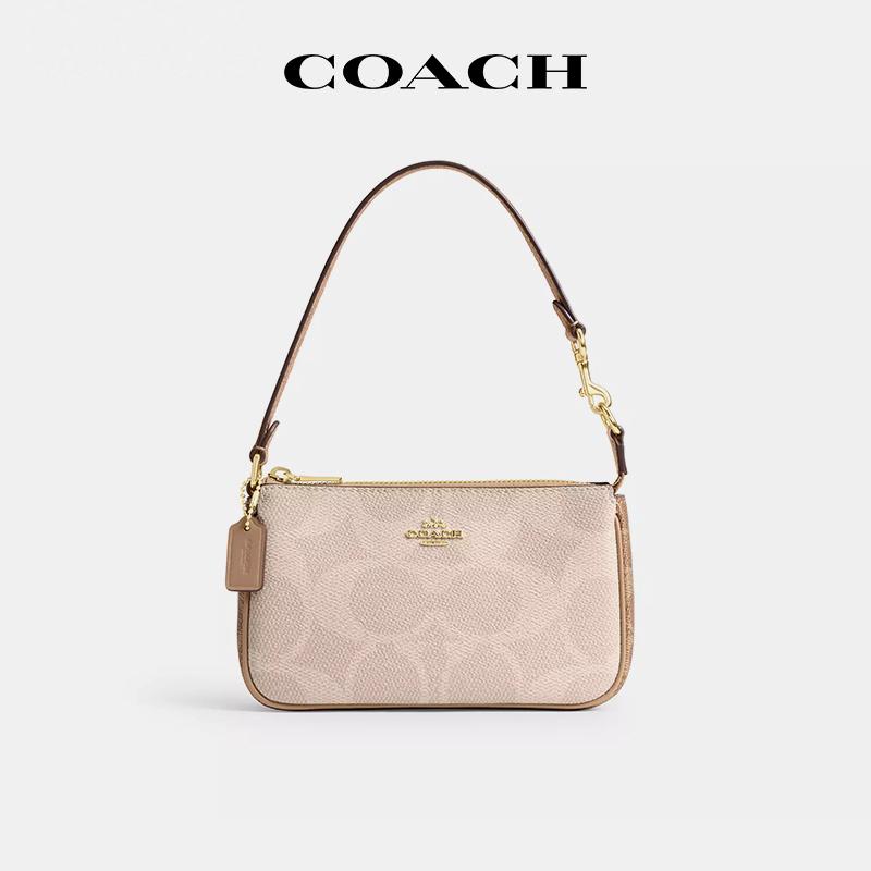 COACH/蔻驰Nolita拼色麻将腋下包