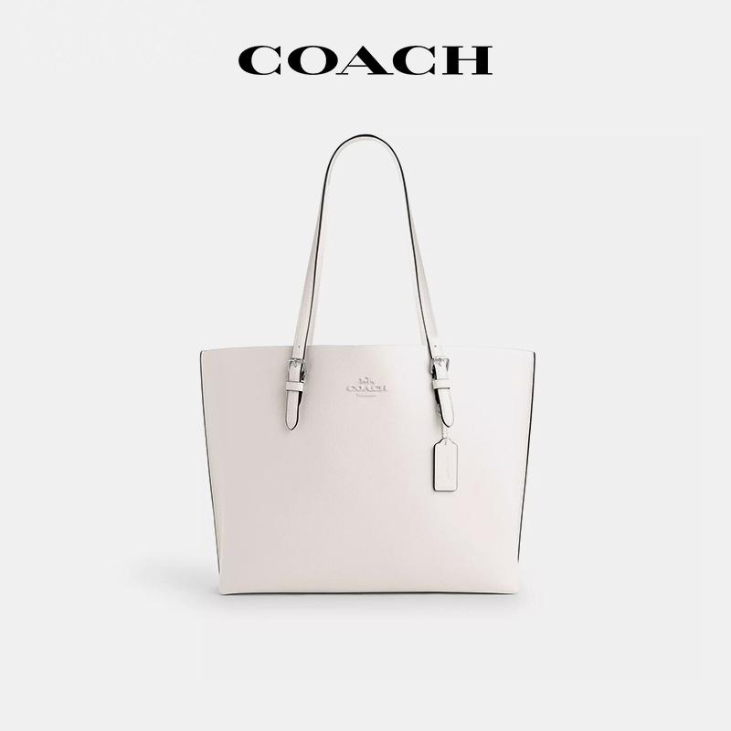 COACH/蔻驰Mollie大号皮质托特包
