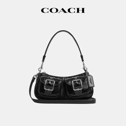 COACH/蔻驰Ashton25月牙包皮质女
