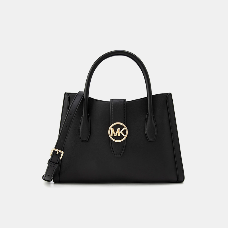 MK女斜挎包黑色百搭手提单肩包