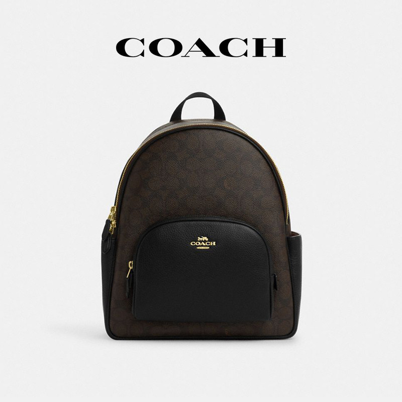 【国内现货】COACH/蔻驰女款双肩包老花潮流大容量背包时尚书包,箱包皮具/热销女包/男包,双肩背包,淘宝优惠券,粉丝福利购,淘宝优惠卷