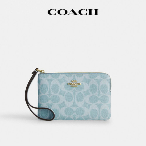 COACH/蔻驰Cornerzip16手拿包