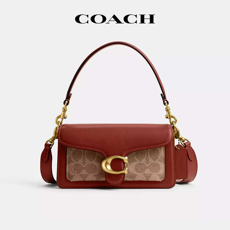 COACH/蔻驰Tabby经典C扣小方女包