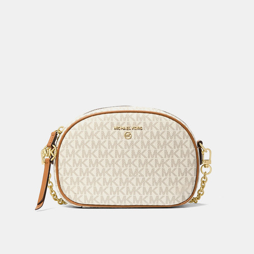 MK相机包经典老花单肩斜挎包轻奢