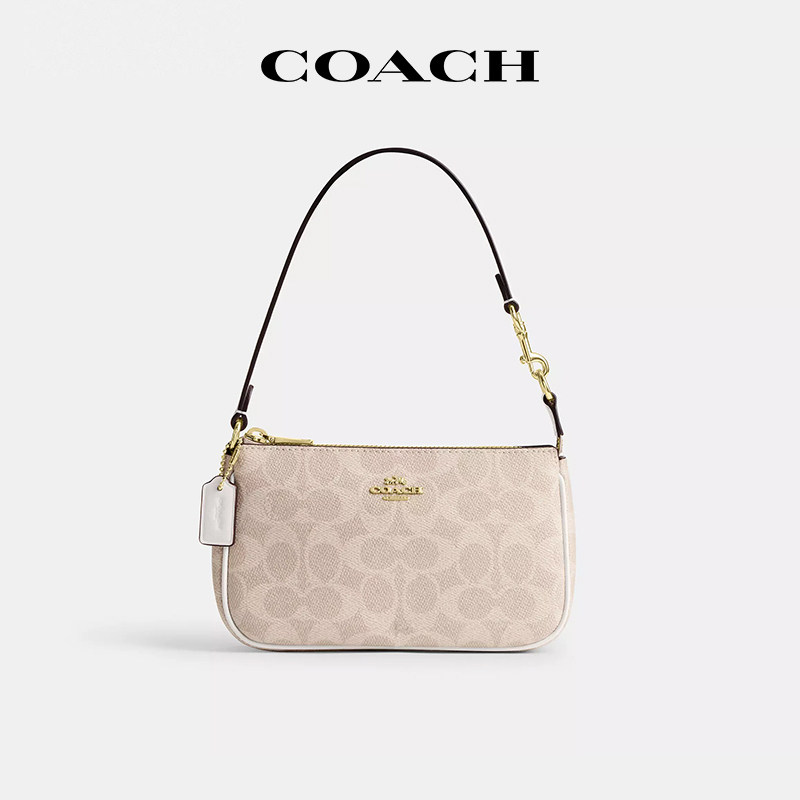 【国内现货】COACH/蔻驰nolita19麻将包经典春夏手拿包腋下包女款