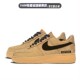 Force 低帮板鞋 Nike 男女冬季 Air AF1黑勾小麦 定制球鞋 Low