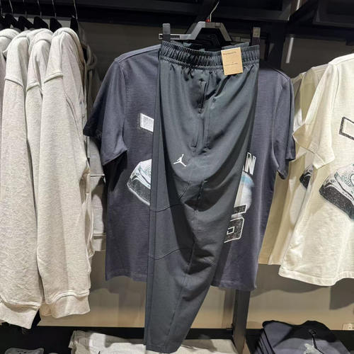 NIKE耐克夏季新款JORDAN男子运动休闲速干透气梭织长裤薄款FN5841