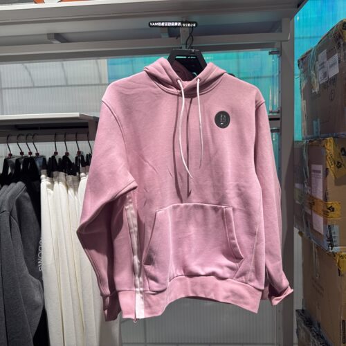 冬季篮球加绒连帽衫男子
