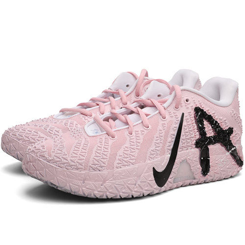 定制球鞋 Nike Ja 3莫兰特3代 黑粉  男子实战低帮篮球鞋